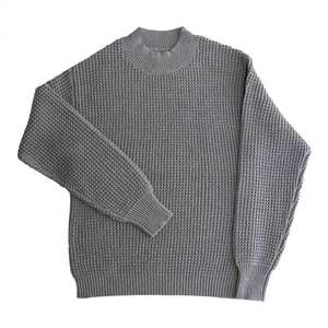 NEW LONG WHARF SUPPLY CO. women's rye seawell sweater in grey